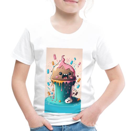 Cake Caricature - January 1st Dessert Psychedelics - Toddler Premium T-Shirt