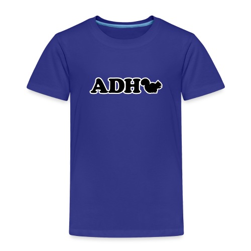 Funny ADHD Squirrel - Toddler Premium T-Shirt