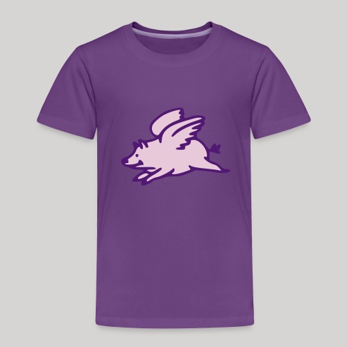 flying pig new - Toddler Premium T-Shirt