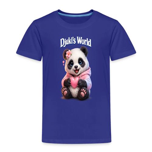 Panda – Heart Mood - Toddler Premium T-Shirt