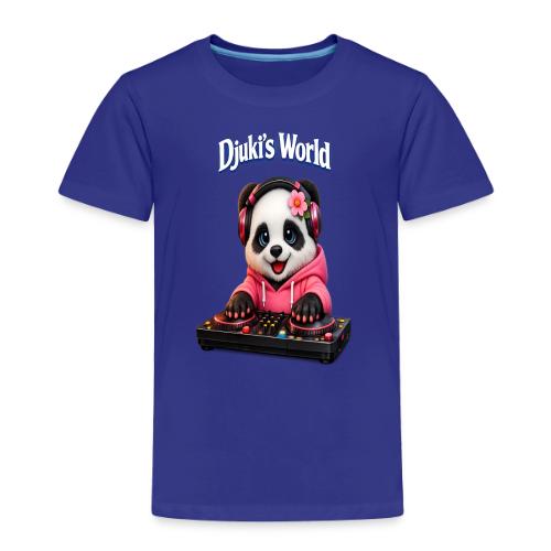 DJ Panda at the Mixing Desk - Toddler Premium T-Shirt