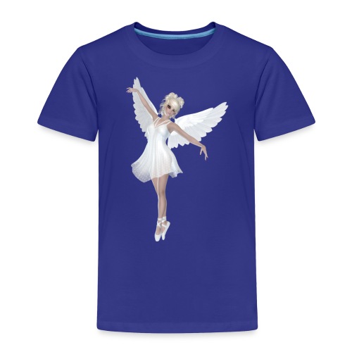 Beautiful White 3D Angel - Toddler Premium T-Shirt