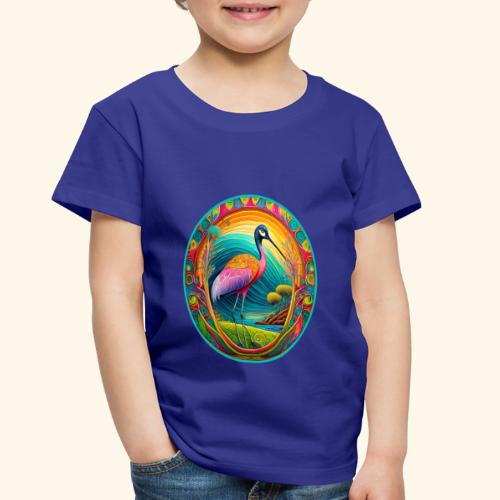 aiTee SandhillCrane 01 - Toddler Premium T-Shirt