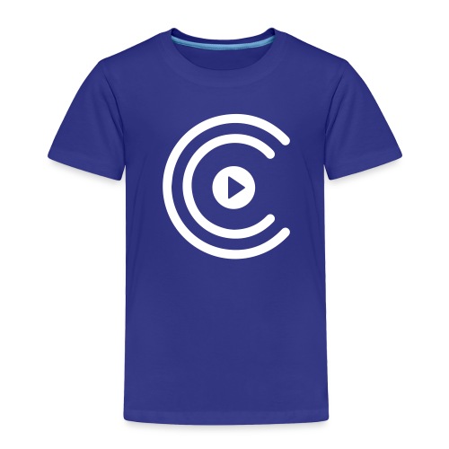 CreatiCrew Logo (White) - Toddler Premium T-Shirt