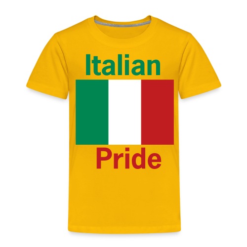 Italian Pride Flag - Toddler Premium T-Shirt