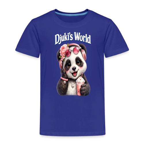 3D Panda – Ice Cream Edition - Toddler Premium T-Shirt