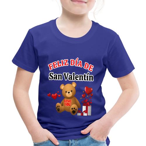 Valentine's Day Celebration Bears Love Hearts. - Toddler Premium T-Shirt