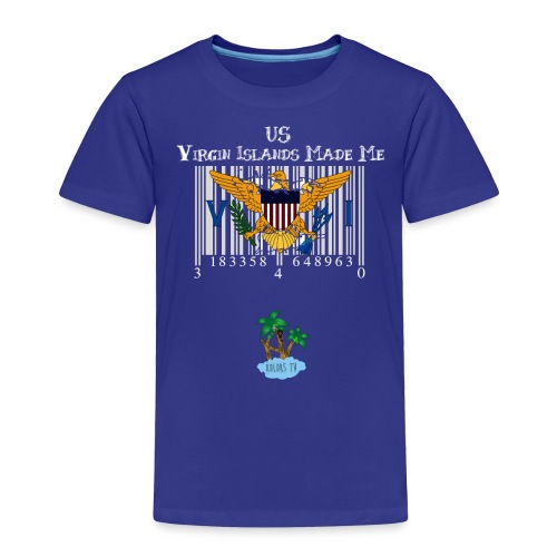 Us Virgin Islands Made Me - Toddler Premium T-Shirt