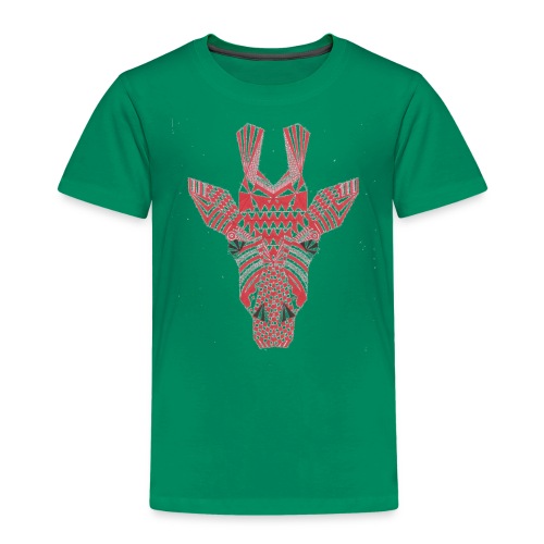 Giraffe Head - Toddler Premium T-Shirt
