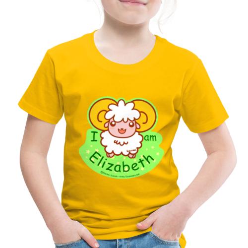 I am Elizabeth - Toddler Premium T-Shirt