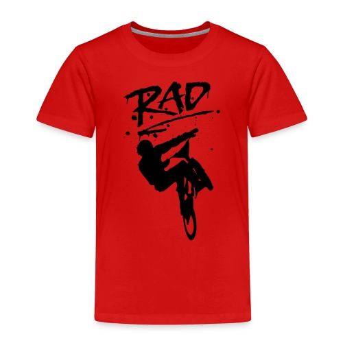 RAD BMX Bike Graffiti 80s Movie Radical Shirts - Toddler Premium T-Shirt