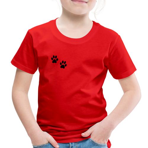 Paws Black 02 - Toddler Premium T-Shirt