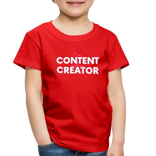 Christian Content Creator - Toddler Premium T-Shirt