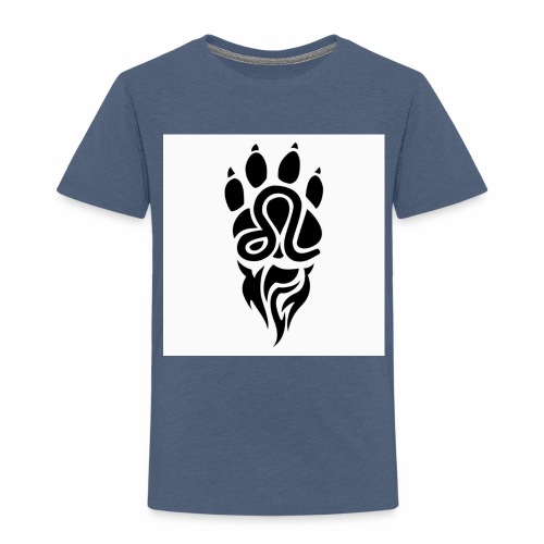 Black Leo Zodiac Sign - Toddler Premium T-Shirt