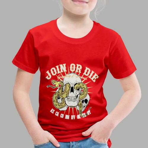Grappling X Join or Die - Toddler Premium T-Shirt