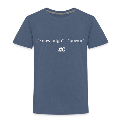 knowledge is the key - Toddler Premium T-Shirt
