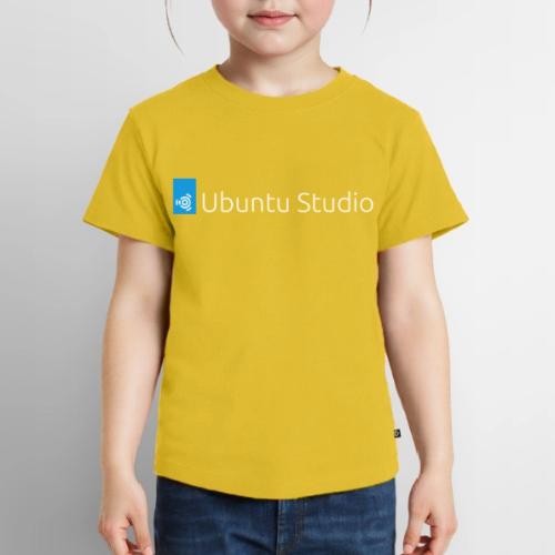 Ubuntu Studio Logo 2022 - White - Toddler Premium T-Shirt