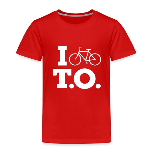 Toddler I Bike T.O. shirt - Toddler Premium T-Shirt