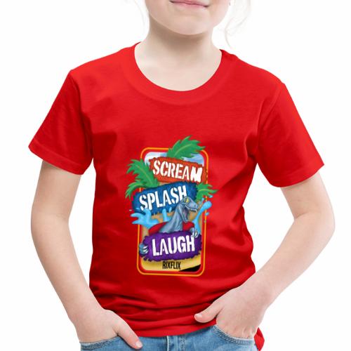Jurassic Scream Splash Laugh - Toddler Premium T-Shirt