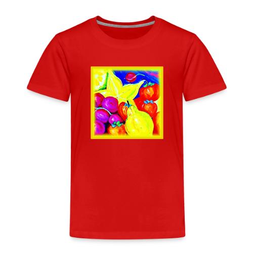 Bright Fruits and Stellar Skies. Buy Now - Toddler Premium T-Shirt