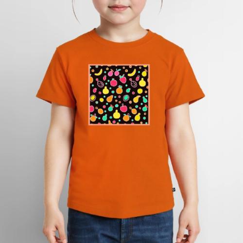 Vivid Neon Fruitful Pattern - Toddler Premium T-Shirt