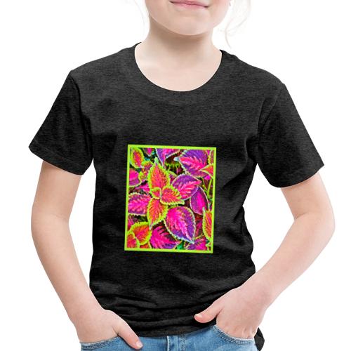 Vivid ChromaLeaf Harmony Pattern - Toddler Premium T-Shirt