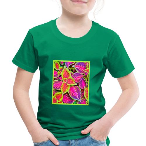 Vivid ChromaLeaf Harmony Pattern - Toddler Premium T-Shirt