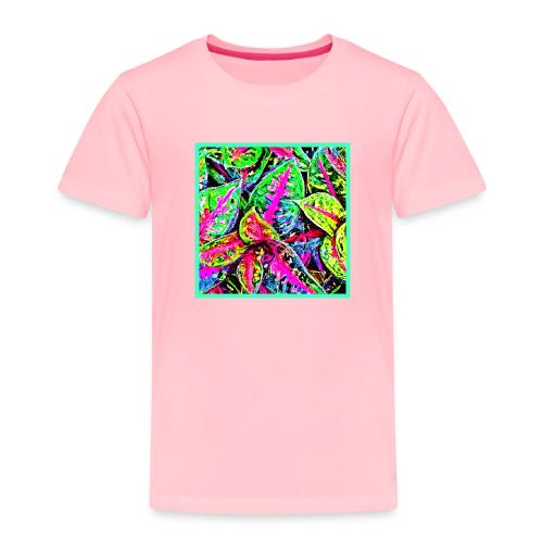Vibrant Nature ChicLeaf Pattern - Toddler Premium T-Shirt