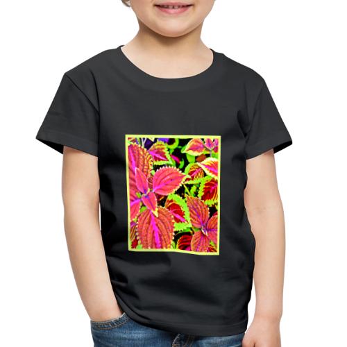 Vibrant RadiantLeaf Dreams Pattern - Toddler Premium T-Shirt