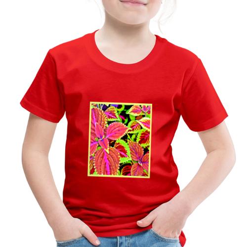 Vibrant RadiantLeaf Dreams Pattern - Toddler Premium T-Shirt
