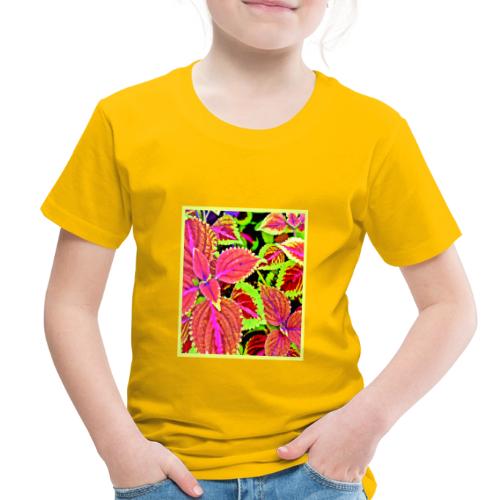 Vibrant RadiantLeaf Dreams Pattern - Toddler Premium T-Shirt