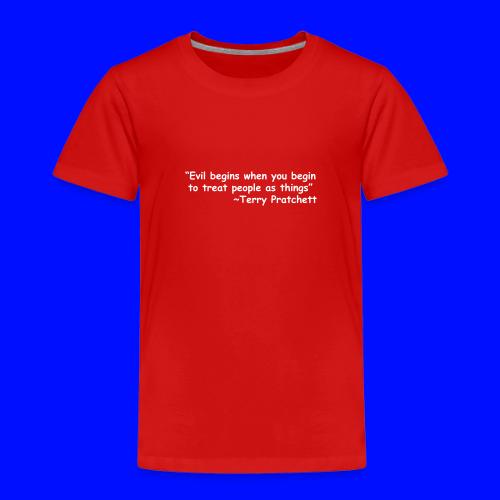 Evil Begins - Toddler Premium T-Shirt