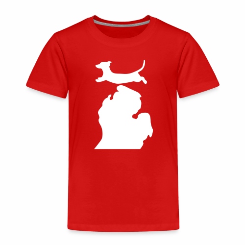 Dachshund Bark Michigan - Toddler Premium T-Shirt