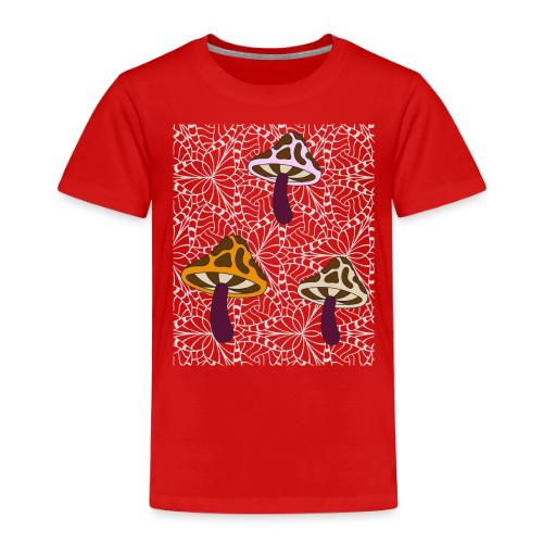 Fall Season Mushroom Designs - Toddler Premium T-Shirt