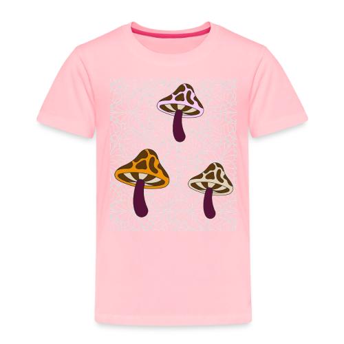 Fall Season Mushroom Designs - Toddler Premium T-Shirt