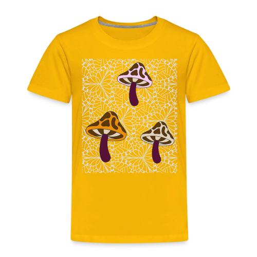 Fall Season Mushroom Designs - Toddler Premium T-Shirt