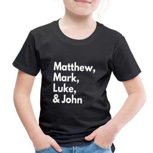 Gospel Squad: Matthew, Mark, Luke & John - Toddler Premium T-Shirt