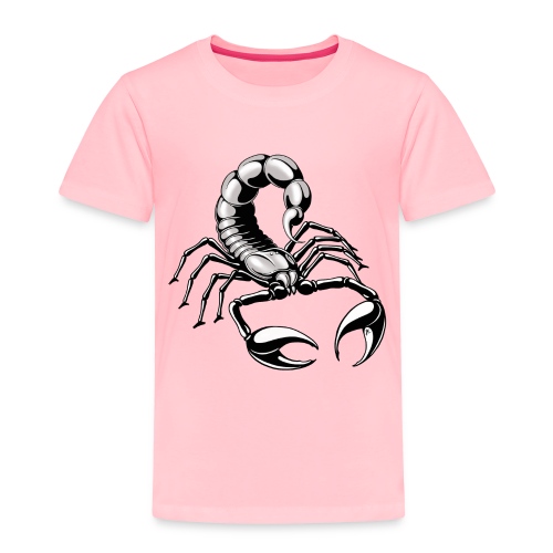 scorpion - silver - grey - Toddler Premium T-Shirt