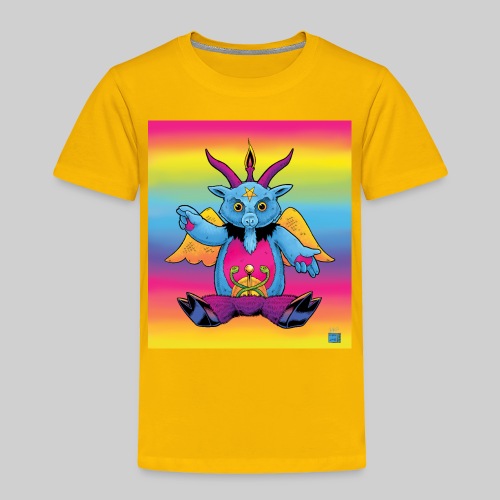 Rainbow Baphomet - Toddler Premium T-Shirt