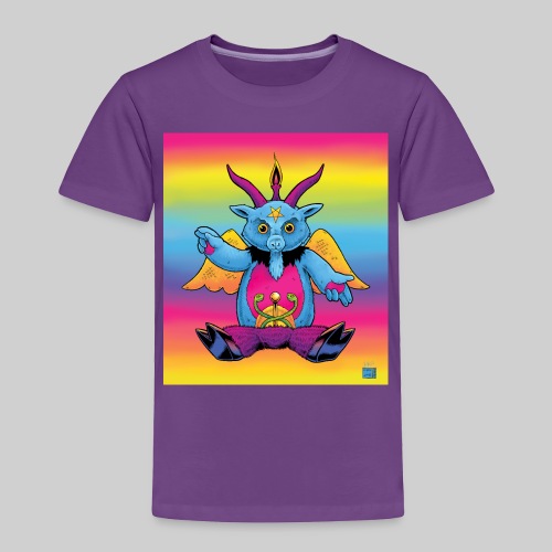 Rainbow Baphomet - Toddler Premium T-Shirt