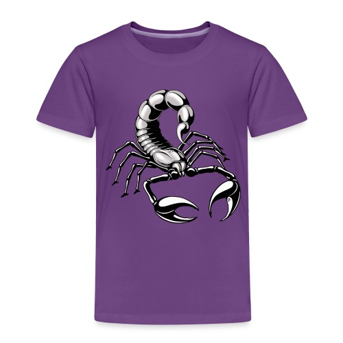 scorpion - silver - grey - Toddler Premium T-Shirt