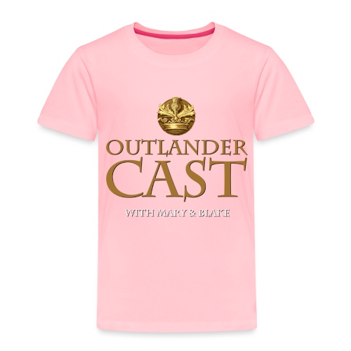 Outlander Cast Logo BOLD - Toddler Premium T-Shirt
