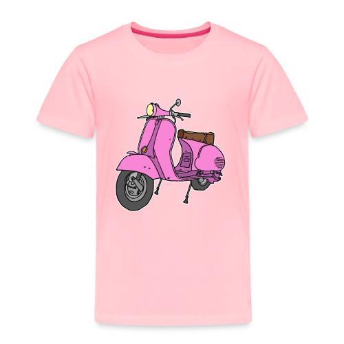 Pink motor scooter - Toddler Premium T-Shirt