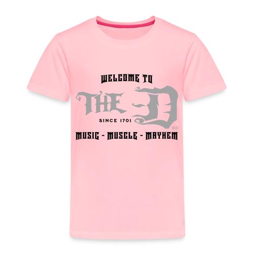 Welcome to the D® Script 2 - Toddler Premium T-Shirt