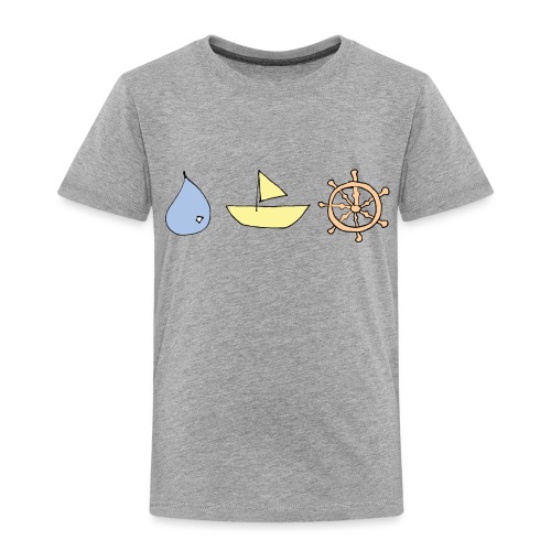 Drop, ship, dharma - Toddler Premium T-Shirt