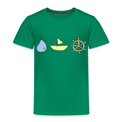 Drop, ship, dharma - Toddler Premium T-Shirt