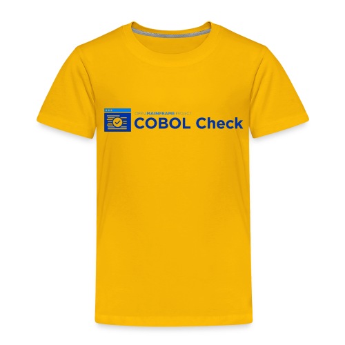 COBOL Check - Toddler Premium T-Shirt