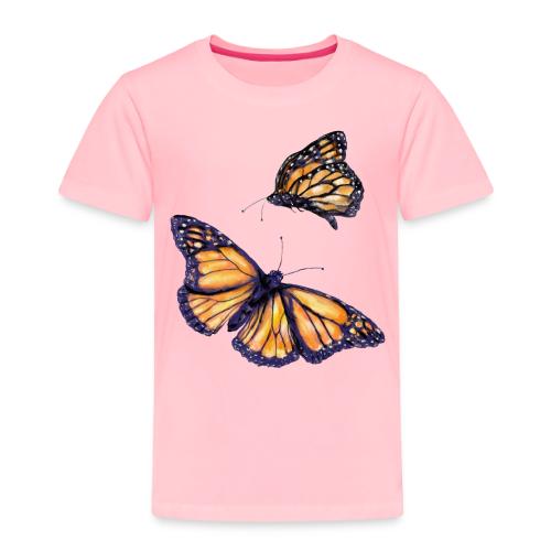 2 butterflies - Toddler Premium T-Shirt