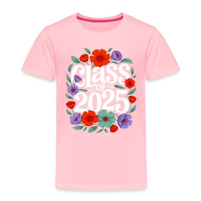 2025 Senior Graduation Gift Floral T-shirts