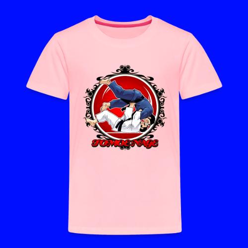 Judo Shirt Jiu Jitsu Shirt Throw Tomoe Nage - Toddler Premium T-Shirt